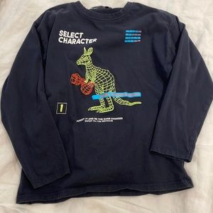 Zara boys long sleeve graphic “gamer” tshirt